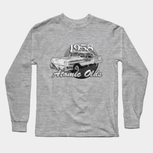 1958 Atomic Oldsmobile Long Sleeve T-Shirt